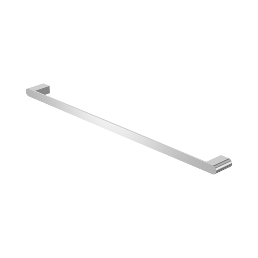 Nero Bianca Single Towel Rail 800mm - Chrome