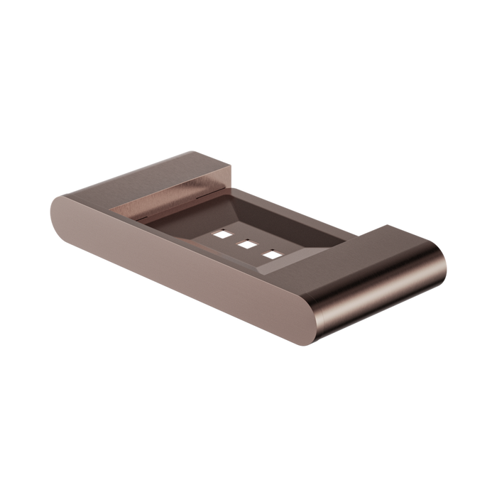 Nero Bianca Soap Dish Holder - Brushed Bronze