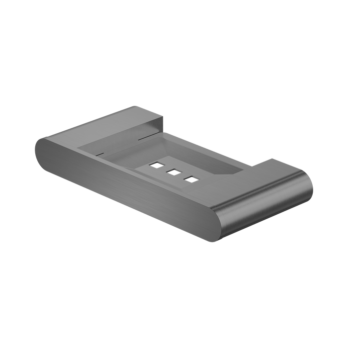 Nero Bianca Soap Dish Holder - Gun Metal