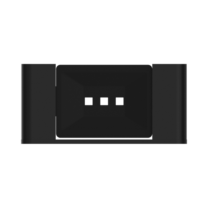 Nero NR9081MB Bianca Soap Dish Holder Matte Black image 3 | SKU: NR9081MB