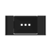 Nero NR9081MB Bianca Soap Dish Holder Matte Black image 3 | SKU: NR9081MB