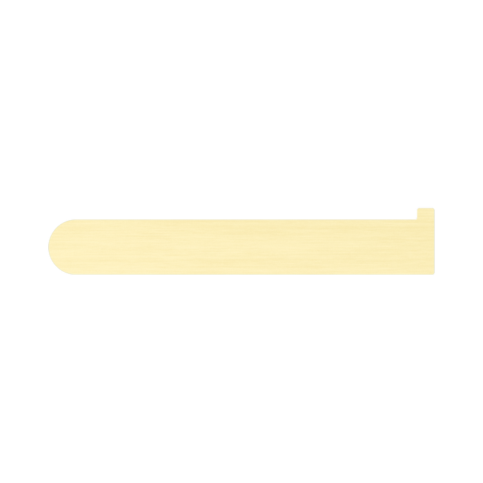 Nero NR9086BG Bianca Toilet Roll Holder Brushed Gold image 2 | SKU: NR9086BG