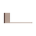 Nero NR9086BZ Bianca Toilet Roll Holder Brushed Bronze image 2 | SKU: NR9086BZ