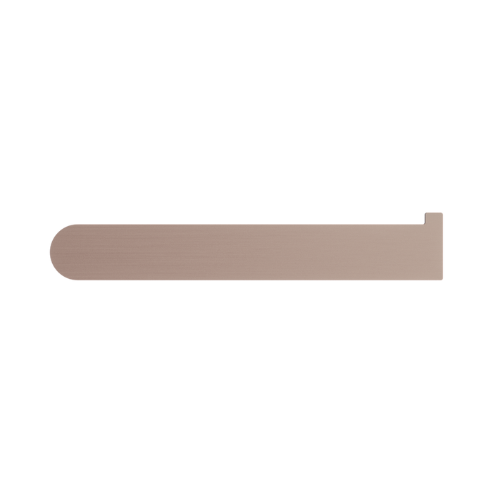 Nero NR9086BZ Bianca Toilet Roll Holder Brushed Bronze image 3 | SKU: NR9086BZ