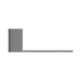 Nero NR9086GM Bianca Toilet Roll Holder Gun Metal image 3 | SKU: NR9086GM