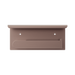 Nero NR9086aBZ Bianca Toilet Roll Holder With Phone Holder Brushed Bronze image 3 | SKU: NR9086ABZ