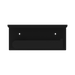 Nero NR9086aMB Bianca Toilet Roll Holder With Phone Holder Matte Black image 3 | SKU: NR9086AMB