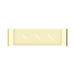 Nero NR9087aBG Bianca Metal Shower Shelf Brushed Gold image 2 | SKU: NR9087ABG