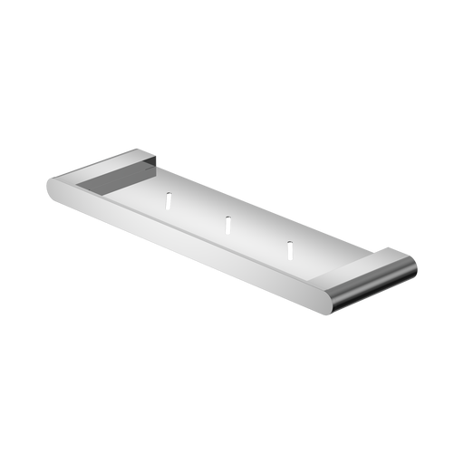 Nero Bianca Metal Shower Shelf - Chrome