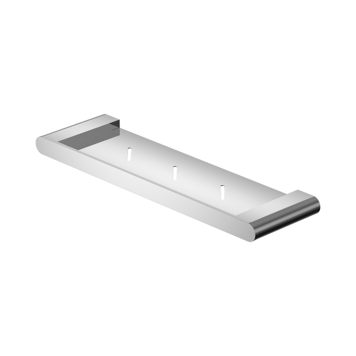 Nero Bianca Metal Shower Shelf - Chrome