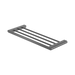 Nero Bianca Towel Rack - Gun Metal
