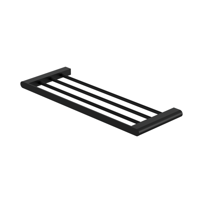 Nero Bianca Towel Rack - Matte Black
