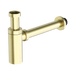 Nero 40mm Round Bottle Trap - Brushed Gold