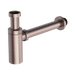 Nero 40mm Round Bottle Trap - Brushed Bronze