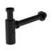 Nero 40mm Round Bottle Trap - Matte Black