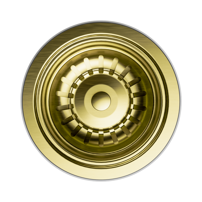 Nero NRA708BG Kitchen Sink Basket Waste Brushed Gold image 2 | SKU: NRA708BG