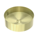 Nero Opal Round 400mm Stainless Steel Basin - Brushed Gold