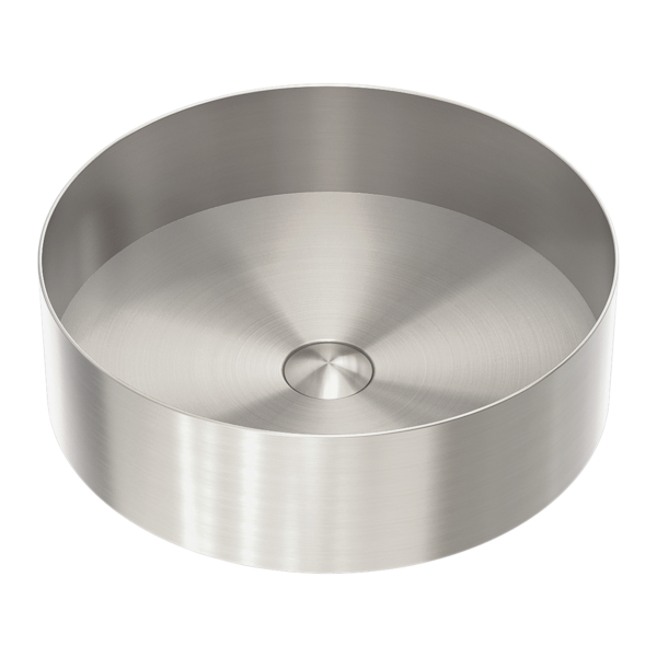 Nero Opal Round 400mm Stainless Steel Basin