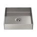 Nero Opal Square 400mm Stainless Steel Basin - Brushed Nickel