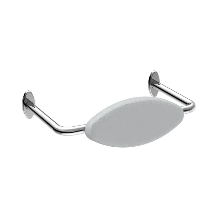 Nero Mecca Care DDA Accessible Toilet Backrest - Chrome