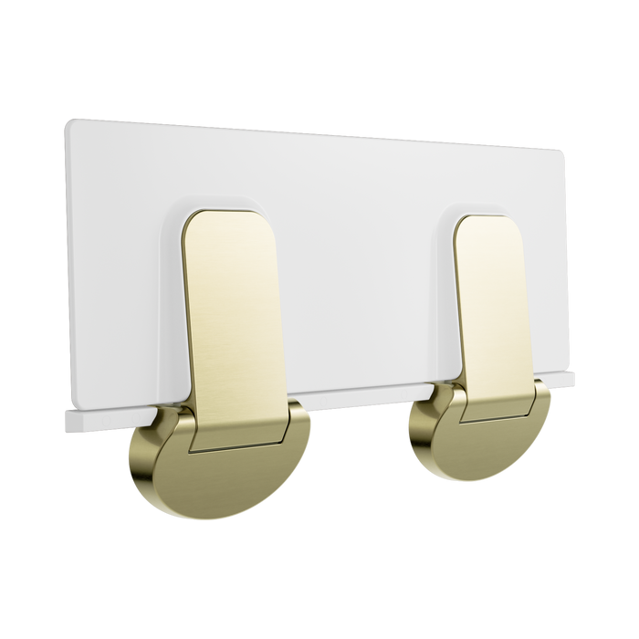 Nero Mecca Care Shower Seat 960X330mm - Brushed Gold