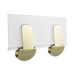 Nero Mecca Care Shower Seat 960X330mm - Brushed Gold