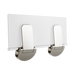 Nero Mecca Care Shower Seat 960X330mm - Brushed Nickel