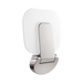 Nero Mecca Care Shower Seat 400X330mm - Brushed Nickel