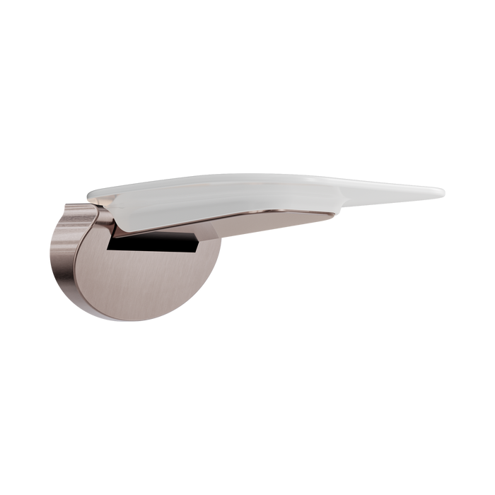 Nero NRCR0003BZ Mecca Care Shower Seat 400X330mm Brushed Bronze image 2 | SKU: NRCR0003BZ