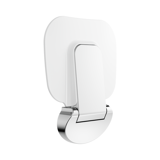 Nero Mecca Care Shower Seat 400X330mm - Chrome