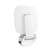 Nero Mecca Care Shower Seat 400X330mm - Chrome