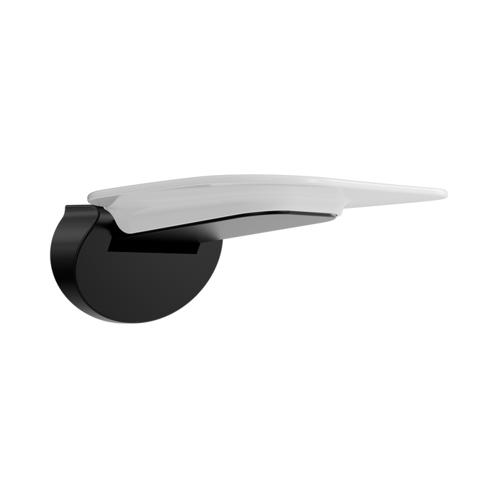 Nero NRCR0003MB Mecca Care Shower Seat 400X330mm Matte Black image 2 | SKU: NRCR0003MB