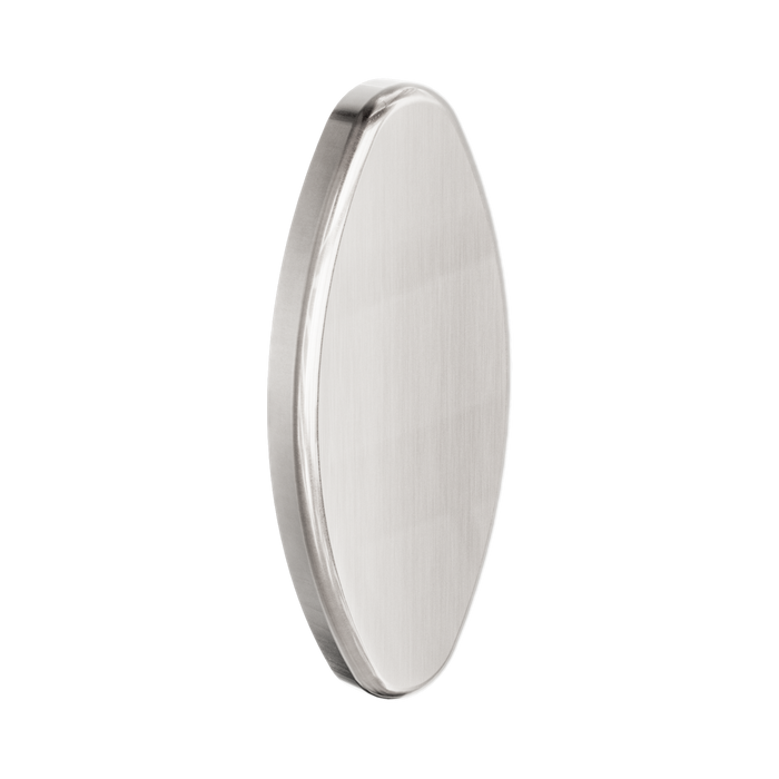 Nero Backrest Removable Wall Cover Plate - Brushed Nickel