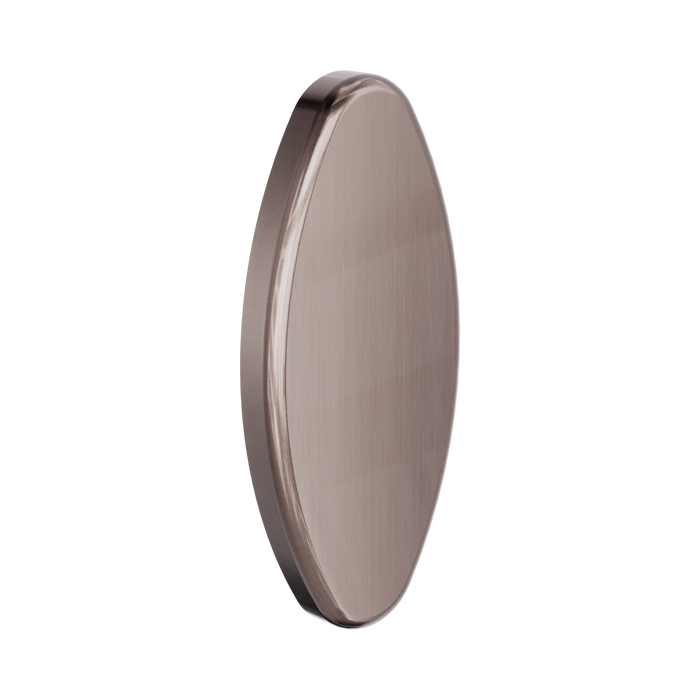 Nero Backrest Removable Wall Cover Plate - Brushed Bronze