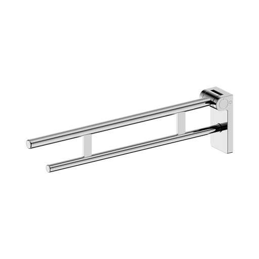 Nero Mecca Care Foldable Toilet Support Arm - Chrome
