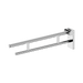 Nero Mecca Care Foldable Toilet Support Arm - Chrome