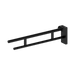 Nero Mecca Care Foldable Toilet Support Arm - Matte Black