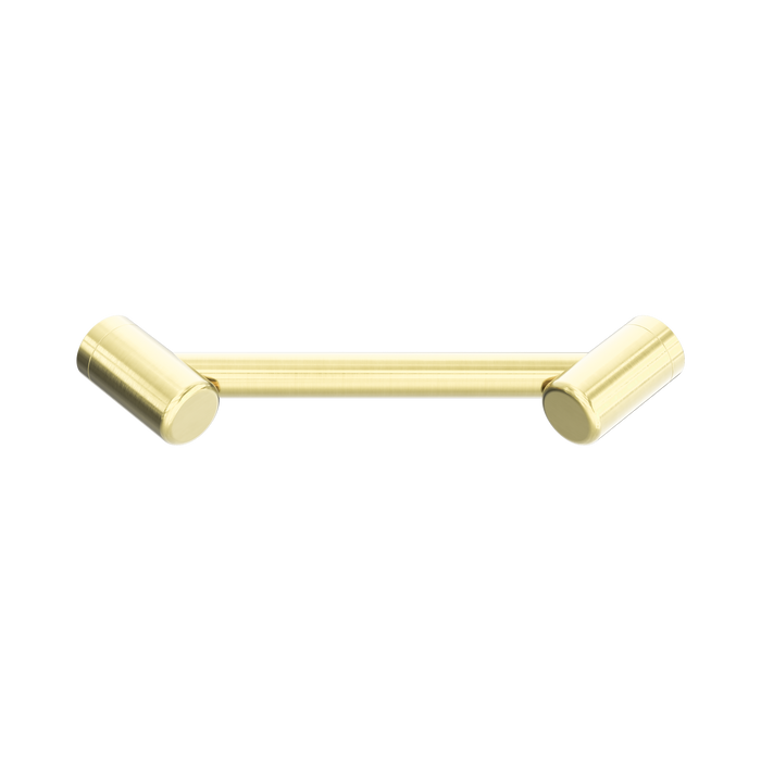 Nero Mecca Care 25mm Footrest Corner Grab Rail 215mm - Brushed Gold