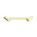 Nero Mecca Care 25mm Footrest Corner Grab Rail 215mm - Brushed Gold