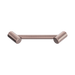 Nero Mecca Care 25mm Footrest Corner Grab Rail 215mm - Brushed Bronze