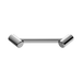 Nero Mecca Care 25mm Footrest Corner Grab Rail 215mm - Chrome