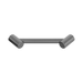 Nero Mecca Care 25mm Footrest Corner Grab Rail 215mm - Gun Metal