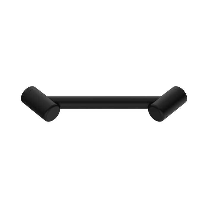 Nero Mecca Care 25mm Footrest Corner Grab Rail 215mm - Matte Black