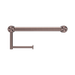 Nero NRCR2512ABZ Mecca Care 25mm Toilet Roll Rail 300mm Brushed Bronze image 2 | SKU: NRCR2512ABZ