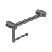 Nero Mecca Care 25mm Toilet Roll Rail 300mm - Gun Metal