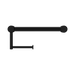 Nero NRCR2512AMB Mecca Care 25mm Toilet Roll Rail 300mm Matte Black image 2 | SKU: NRCR2512AMB