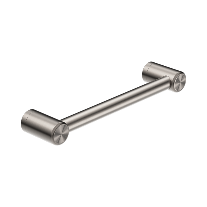 Nero Mecca Care 25mm Grab Rail 300mm - Brushed Nickel
