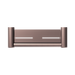 Nero NRCR2512CBZ Mecca Care 25mm Grab Rail With Shelf 300mm Brushed Bronze image 2 | SKU: NRCR2512CBZ