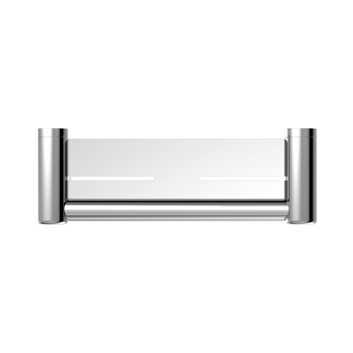 Nero NRCR2512CCH Mecca Care 25mm Grab Rail With Shelf 300mm Chrome image 2 | SKU: NRCR2512CCH