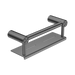 Nero Mecca Care 25mm Grab Rail With Shelf 300mm - Gun Metal